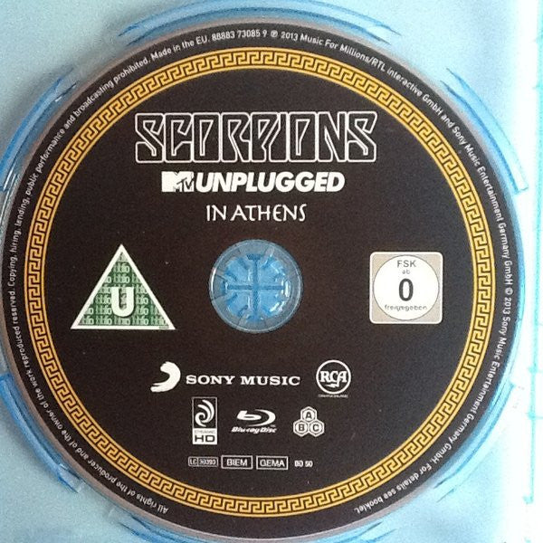 Scorpions : MTV Unplugged In Athens (Blu-ray)