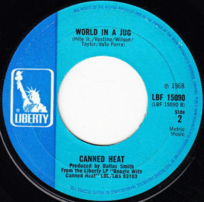 Canned Heat : On The Road Again (7", Lar)
