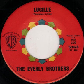 Everly Brothers : Lucille / So Sad (To Watch Good Love Go Bad) (7", Single)