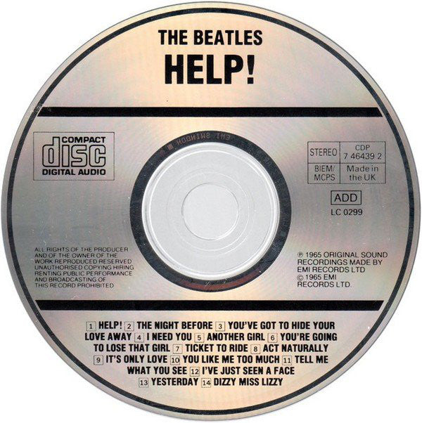 The Beatles : Help! (CD, Album, RE)