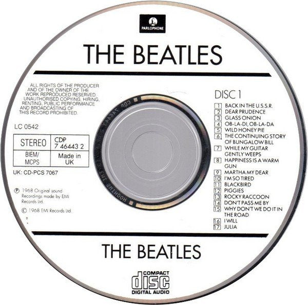 The Beatles : The Beatles (2xCD, Album, RE)