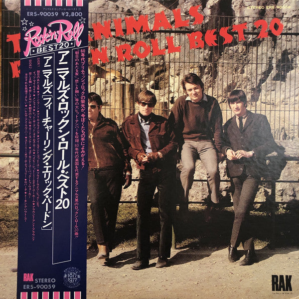 The Animals : The Animals (Featuring Eric Burdon) Rock'n Roll Best 20 (LP, Comp)