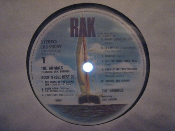 The Animals : The Animals (Featuring Eric Burdon) Rock'n Roll Best 20 (LP, Comp)