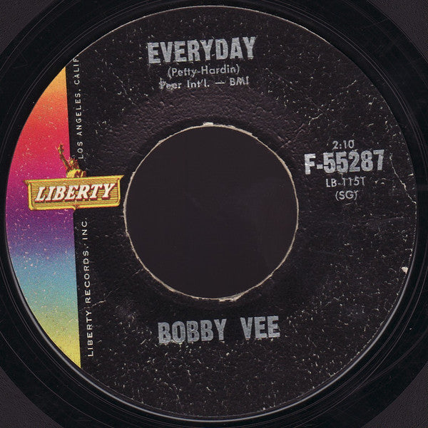 Bobby Vee : Rubber Ball / Everyday (7", Single, Styrene, Mon)