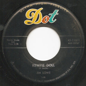 Jim Lowe (2) : Kewpie Doll / The Lady From Johannesburg (7", Single)