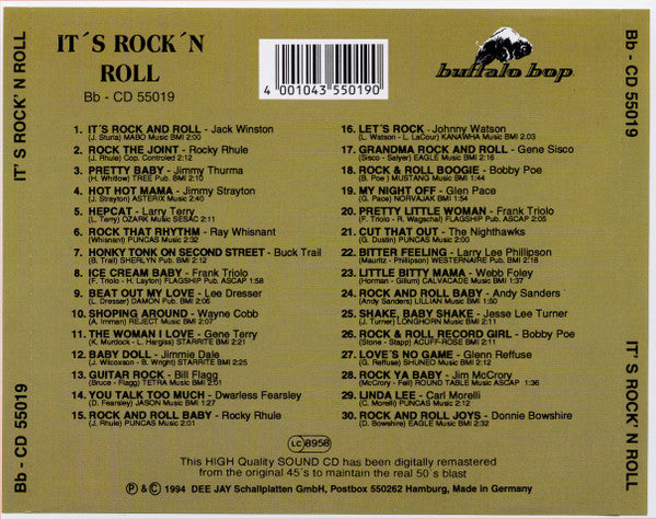 Various : It's Rock'N Roll (CD, Comp)