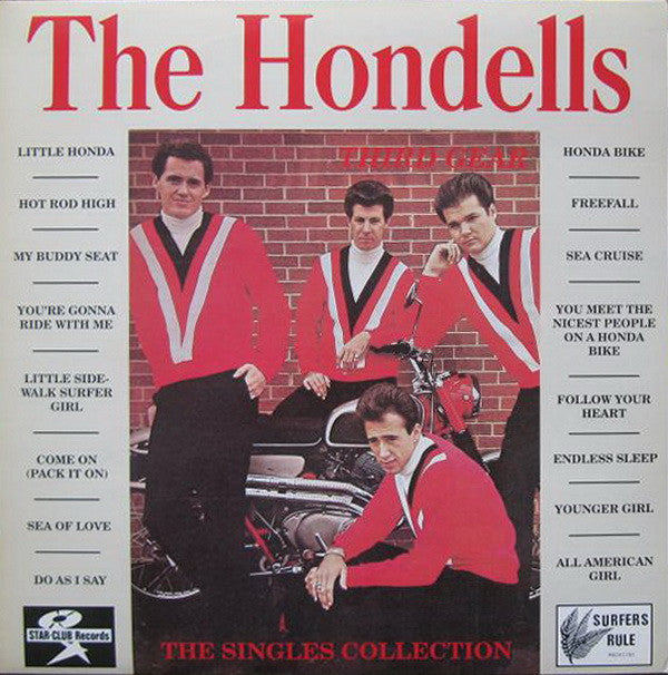 The Hondells : Third Gear: The Singles Collection (LP, Comp, Mono)