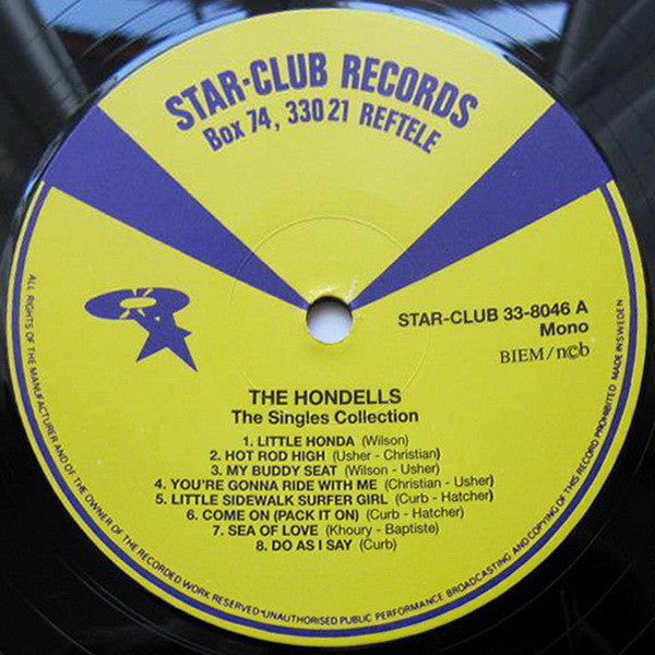 The Hondells : Third Gear: The Singles Collection (LP, Comp, Mono)