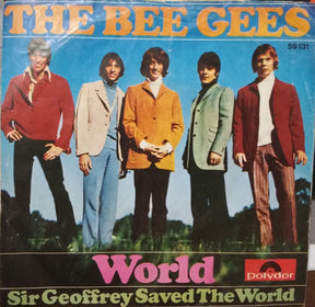 Bee Gees : World (7", Single, Mono)