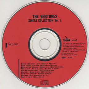 The Ventures : Single Collection Vol. 2 (CD, Album, Comp, Mono)