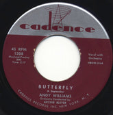 Andy Williams : Butterfly / It Doesn't Take Very Long (7", Single)