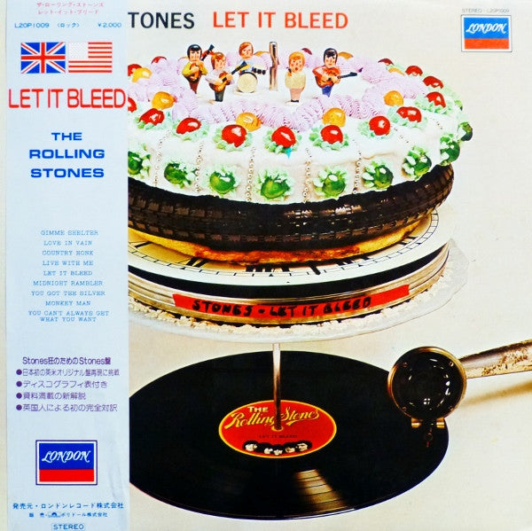 The Rolling Stones : Let It Bleed (LP, Album, RE, Blu)
