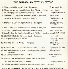 The Paragons (2) Meet The Jesters (2) : The Paragons Meet The Jesters (CD)