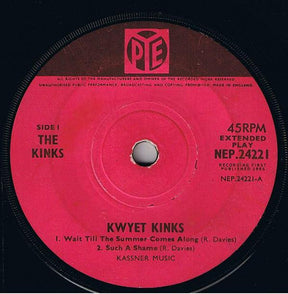 The Kinks : Kwyet Kinks (7", EP)