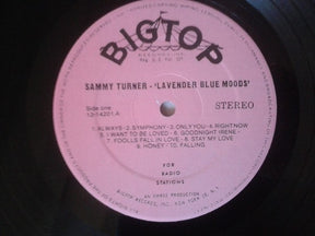 Sammy Turner : Lavender Blue Moods (LP, Promo, RP)