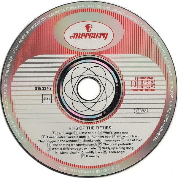 Various : Hits Of The 'fifties (CD, Comp, RM)