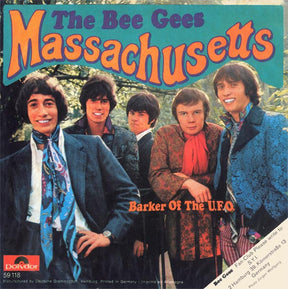 Bee Gees : Massachusetts (7", Single, Mono)