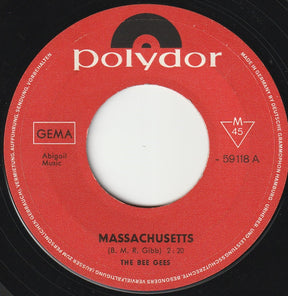 Bee Gees : Massachusetts (7", Single, Mono)