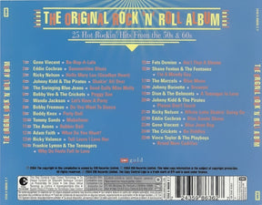 Various : The Original Rock 'N' Roll Album (25 Hot Rockin' Hits From The 50s & 60s) (CD, Comp, Cop)