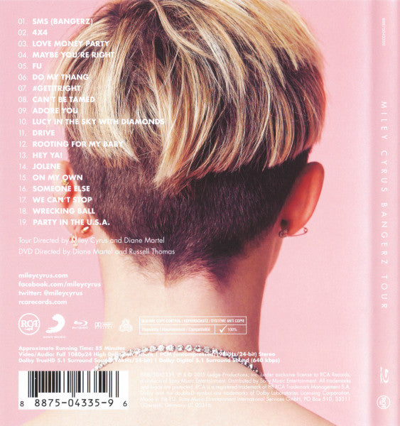 Miley Cyrus : Bangerz Tour (Blu-ray)