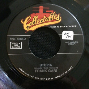 Frank Gari : Utopia (7", Mono, RE)