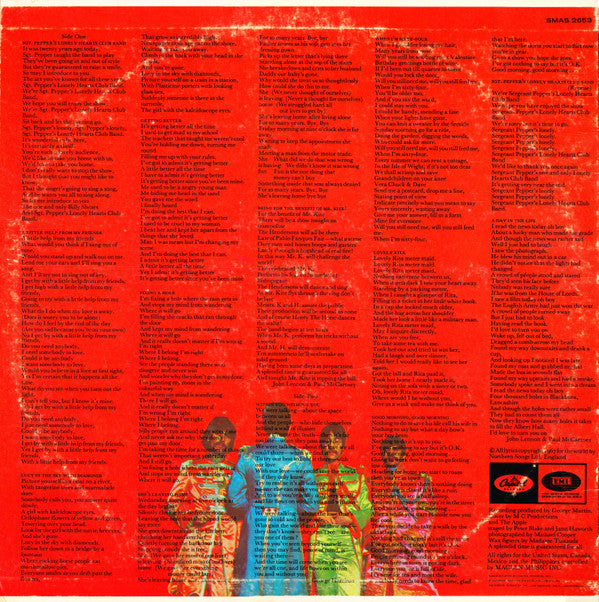 The Beatles : Sgt. Pepper's Lonely Hearts Club Band (LP, Album, RE, Jac)