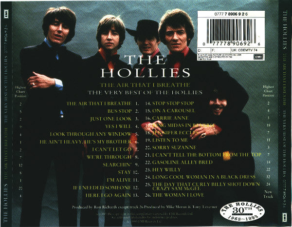 The Hollies – Staying Power (CD) - Discogs