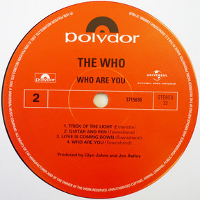 The Who : Who Are You (LP, Album, RE, RP, 180)