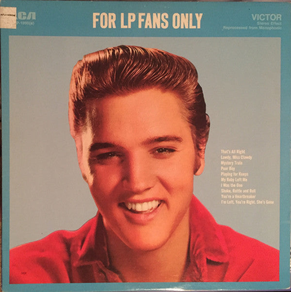 Elvis Presley : For LP Fans Only (LP, Comp, RE)