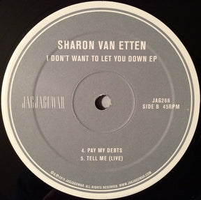 Sharon Van Etten : I Don't Want To Let You Down EP (12", EP)