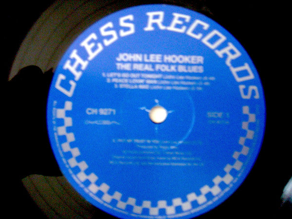 John Lee Hooker : The Real Folk Blues (LP, Album, RE)