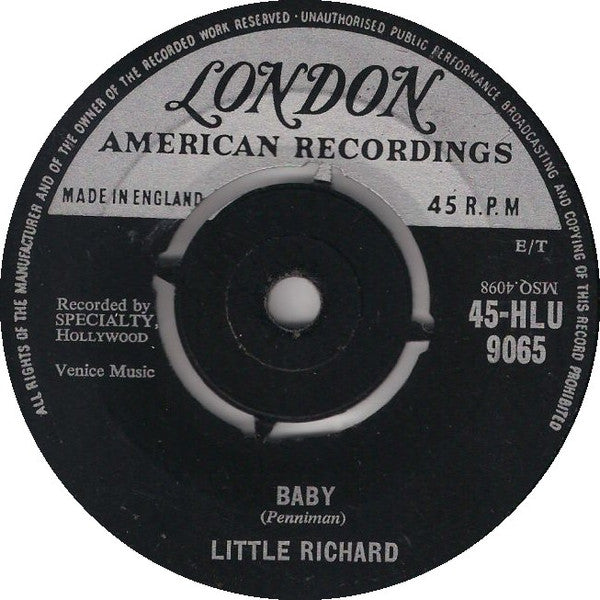 Little Richard : I Got It (7", Single)