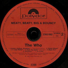 The Who : Meaty, Beaty, Big & Bouncy (LP, Comp, RP, Gat)