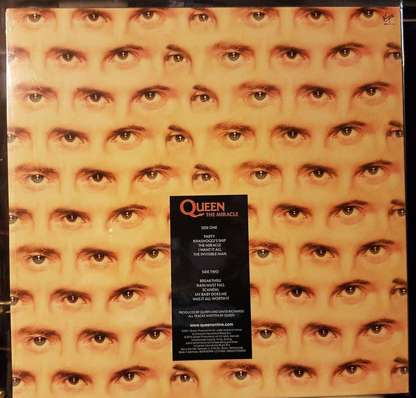 Queen : The Miracle (LP, Album, RE, RM, 180)