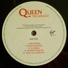 Queen : The Miracle (LP, Album, RE, RM, 180)