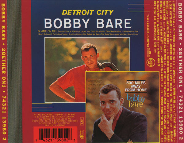 Bobby Bare : 2gether On 1 (CD, Comp)