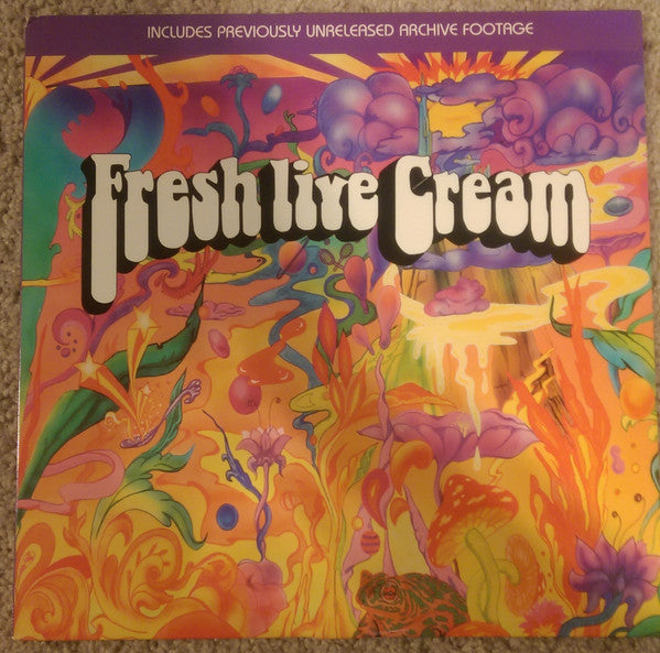 Cream (2) : Fresh Live Cream (Laserdisc, 12", NTSC)
