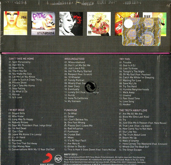 P!NK : The Albums... So Far!!! (Box, Comp + 6xCD, Album, RE)