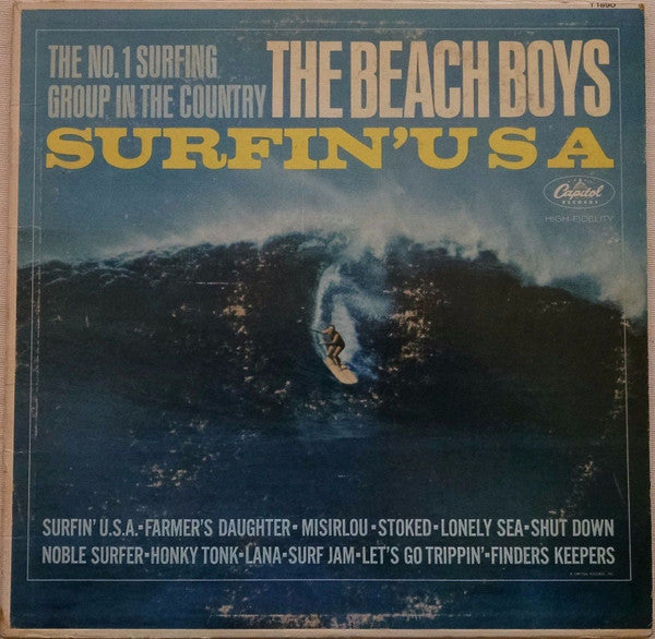 The Beach Boys : Surfin' U.S.A. (LP, Album, Mono)