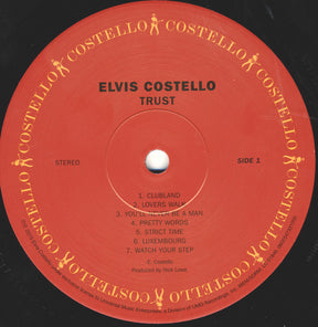 Elvis Costello & The Attractions : Trust (LP, Album, RE, 180)