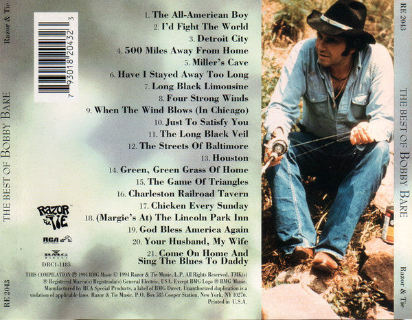 Bobby Bare : The Best Of Bobby Bare (CD, Comp)