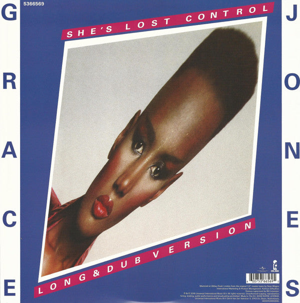 Grace Jones : Private Life (Long & Dub Version) / She's Lost Control (Long & Dub Version) (12", RSD, RE)