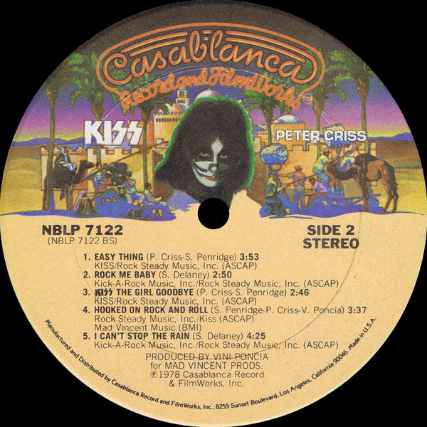Kiss, Peter Criss : Peter Criss (LP, Album)