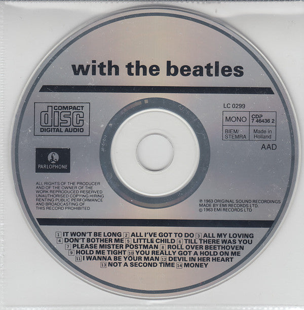 The Beatles : With The Beatles (CD, Album, Mono, RE, RP)