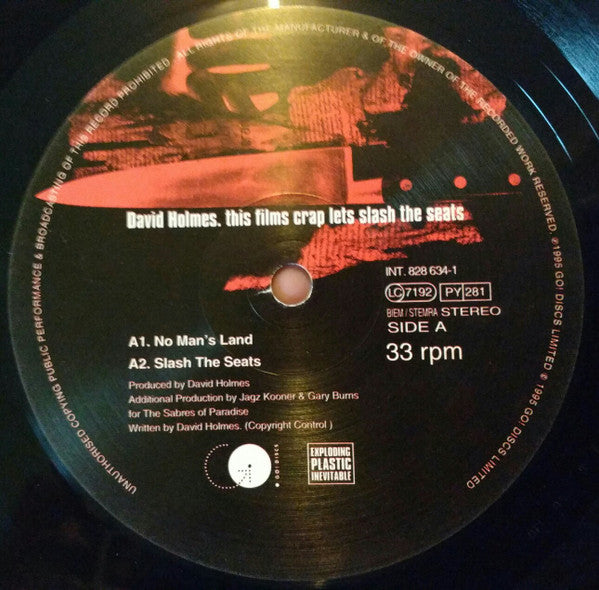 David Holmes : This Films Crap Lets Slash The Seats (2xLP, Album)