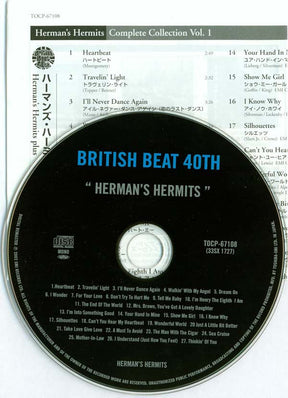 Herman's Hermits = Herman's Hermits : Herman's Hermits Plus = ハーマンズ・ハーミッツ・プラス (CD, Album, Mono, Ltd, RE, RM, Car)