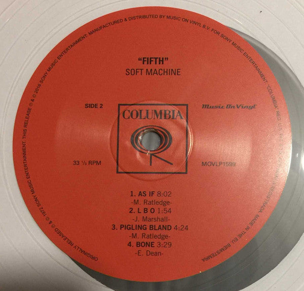 Soft Machine : Fifth (LP, Album, Ltd, Num, RE, 180)