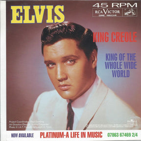 Elvis Presley : King Of The Whole Wide World / King Creole (7", Single, Ltd, Red)