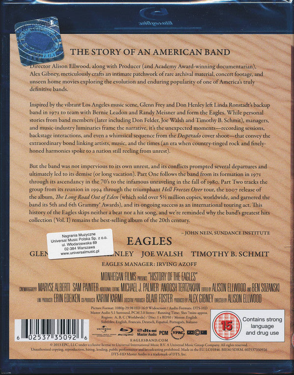Eagles : History Of The Eagles (Blu-ray)
