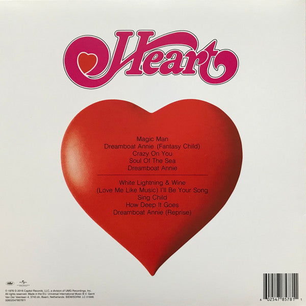 Heart : Dreamboat Annie (LP, Album, RE, Gat)